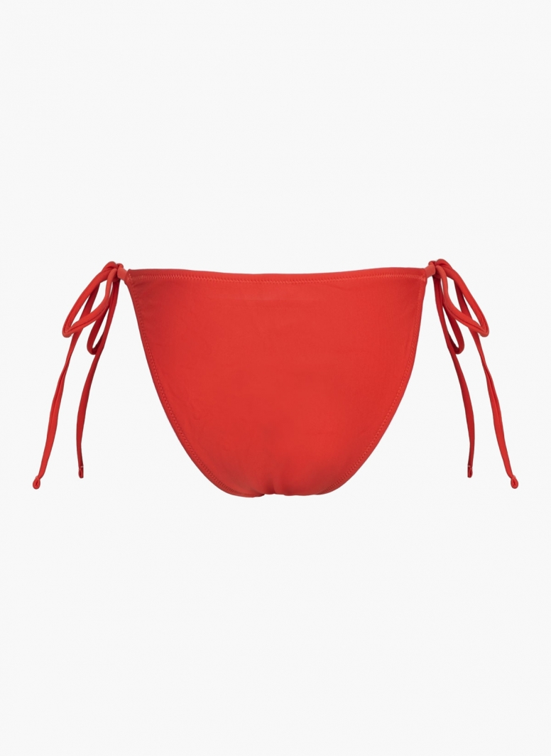 Bikini slip basic με κορδόνια