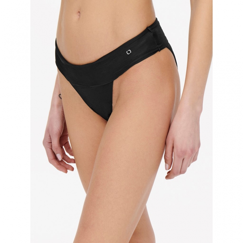 Bikini slip με ριμπ ύφανση ONLY 15223710