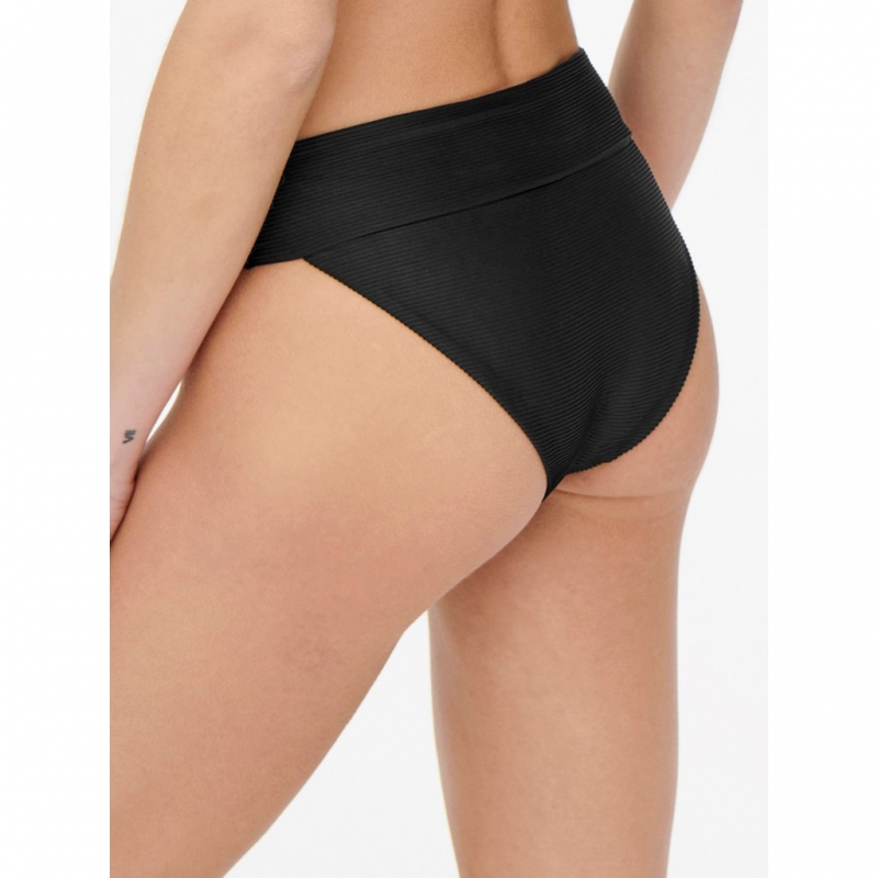 Bikini slip με ριμπ ύφανση ONLY 15223710