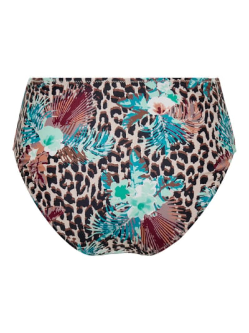Bikini slip ψηλόμεσο με print ONLY 15283165