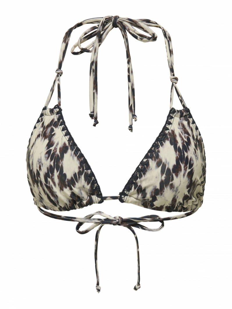 Bikini top τριγωνάκι με print Only 15324867