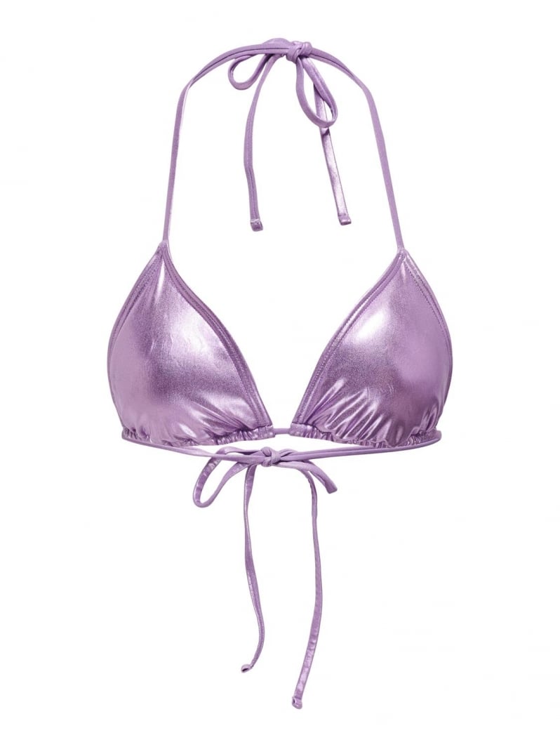 Bikini top τριγωνάκι metallic ONLY 15314924