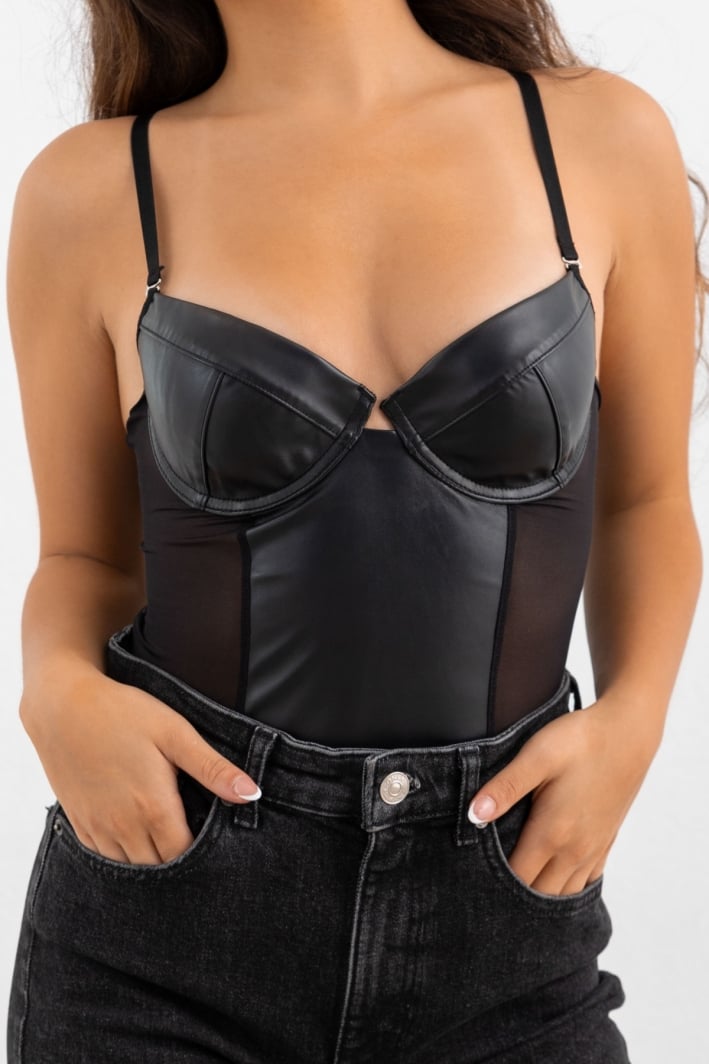 Body δερματίνη με διαφάνεια