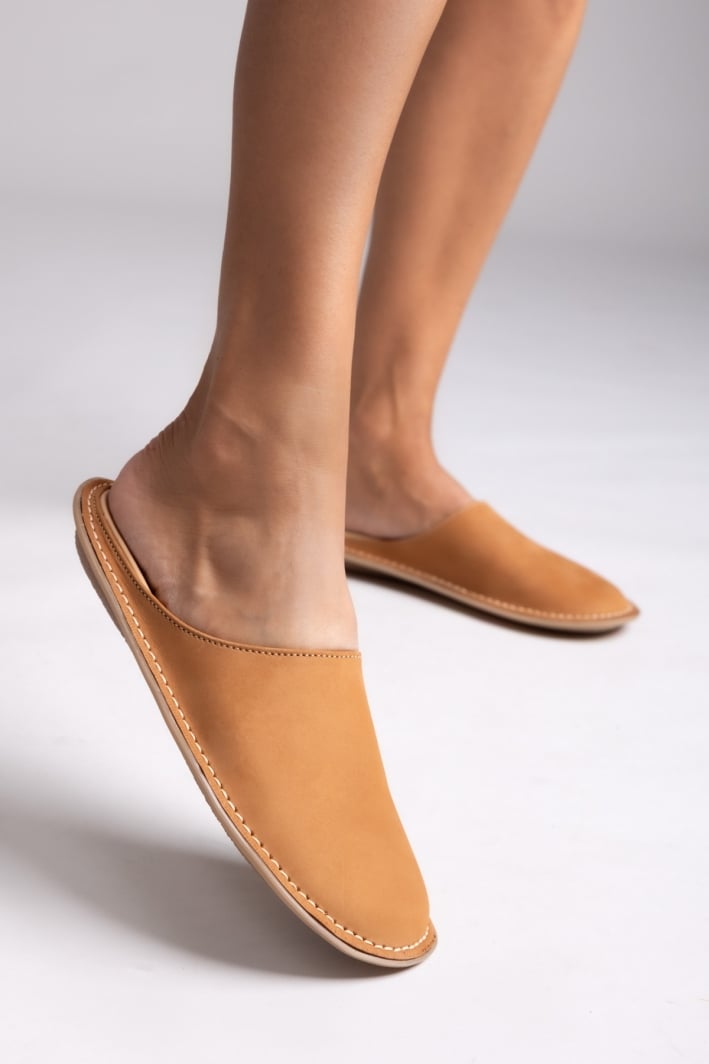 Clogs καστόρινα με εξωτερική ραφή Tfp