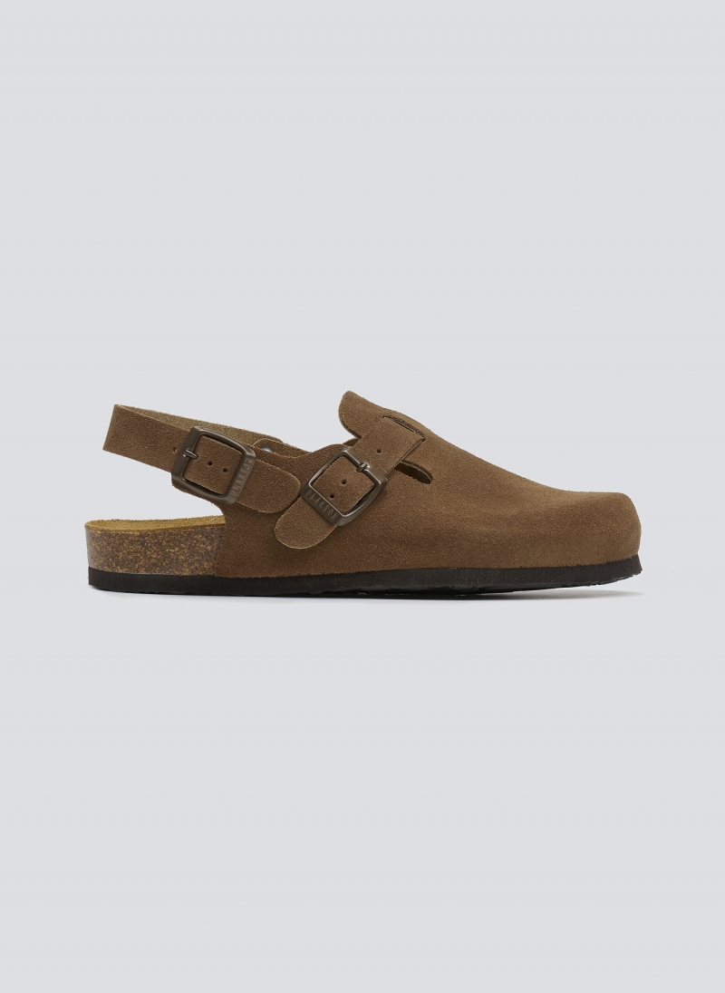Clogs καστόρινα με λουράκι Plakton 181546