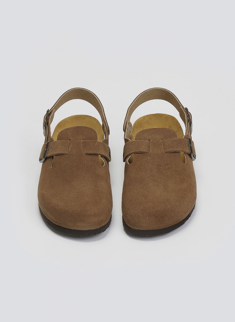 Clogs καστόρινα με λουράκι Plakton 181546