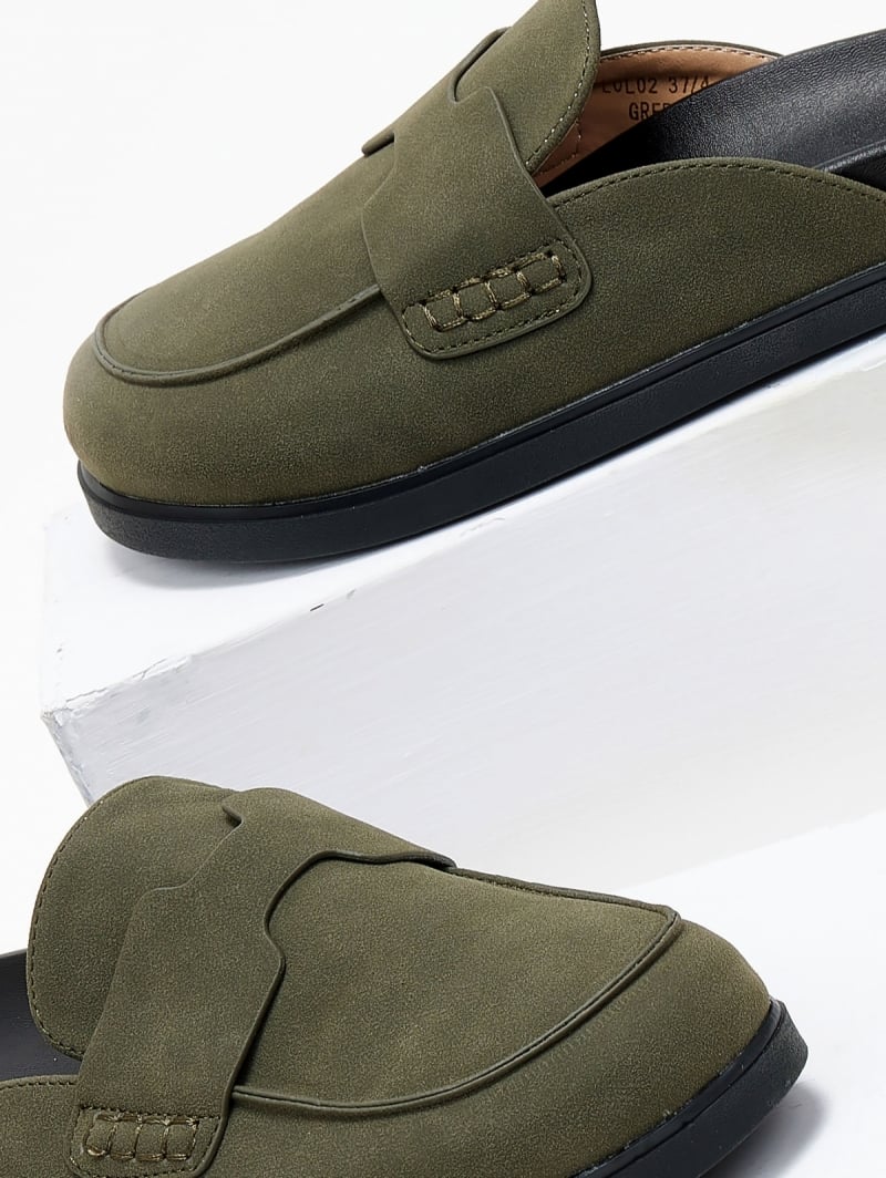 Clogs suede με ανατομικό πάτο