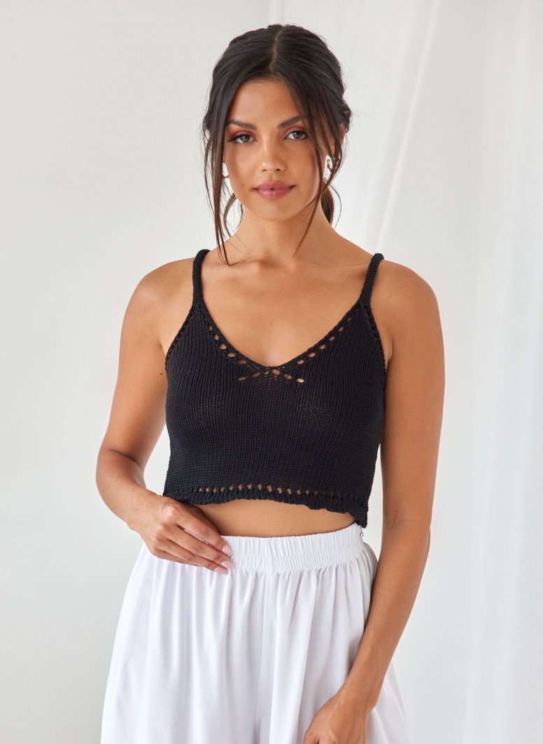 Crop top crochet με ιδιαίτερη πλάτη