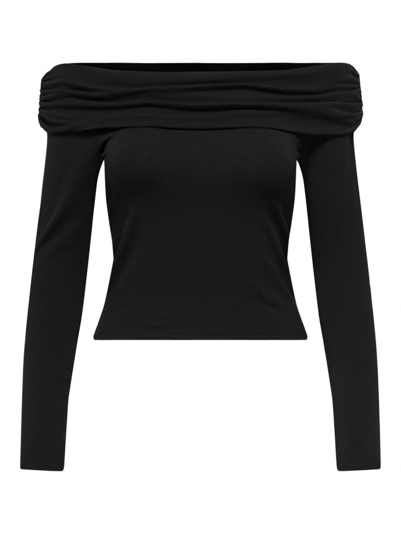 Crop top μακρυμάνικο strapless ONLY 15336324
