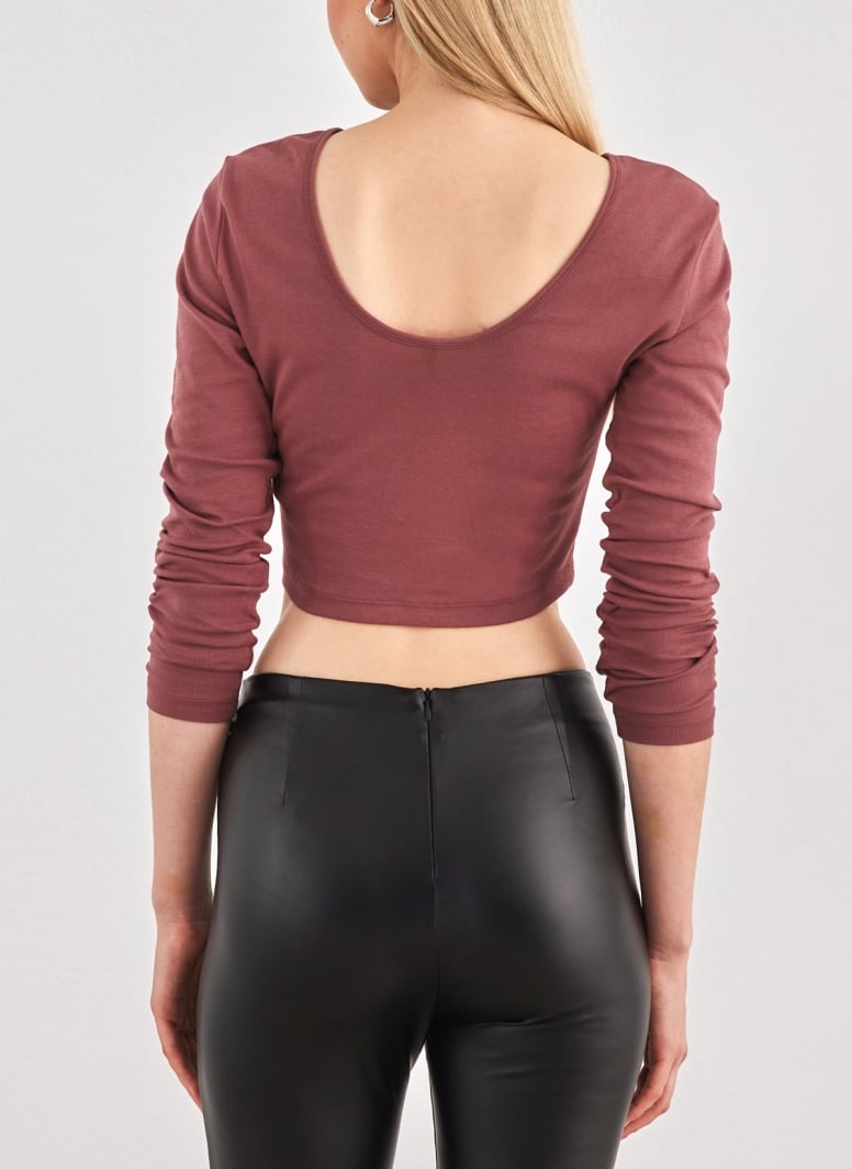 Crop top με ανοιχτή πλάτη ONLY 15264721