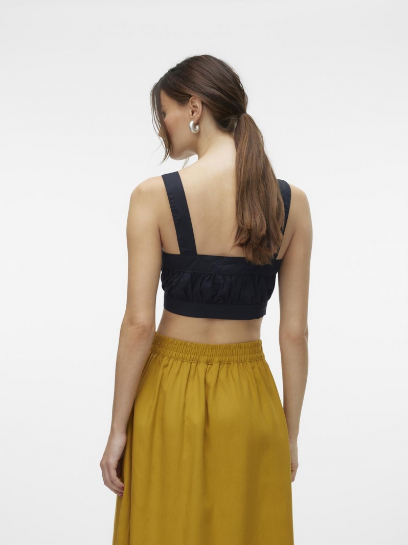 Crop top με κουμπιά AWARE by Vero Moda 10306764