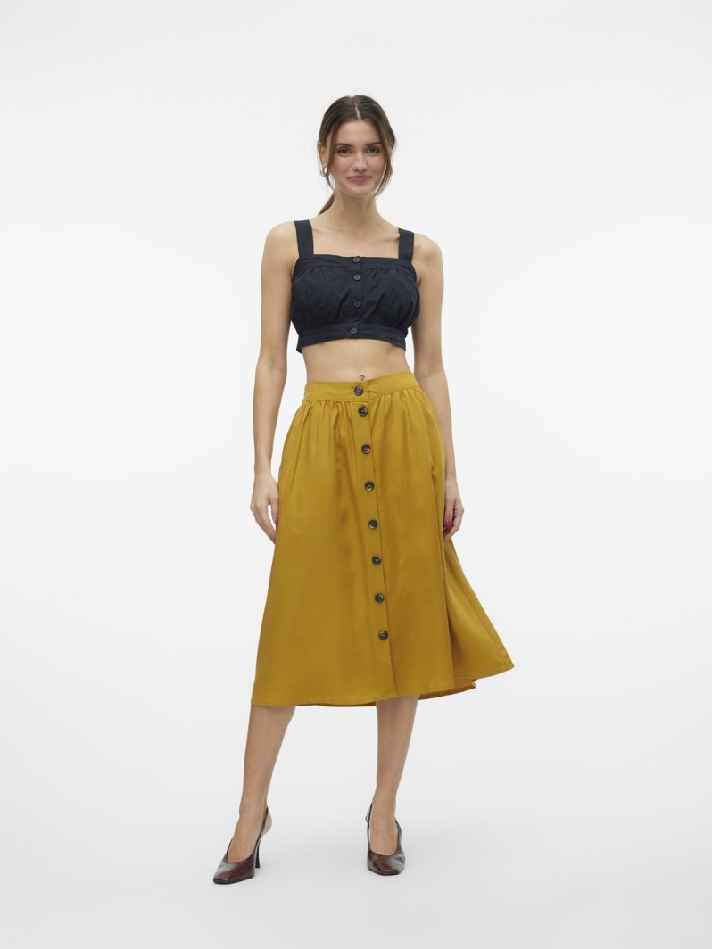 Crop top με κουμπιά AWARE by Vero Moda 10306764