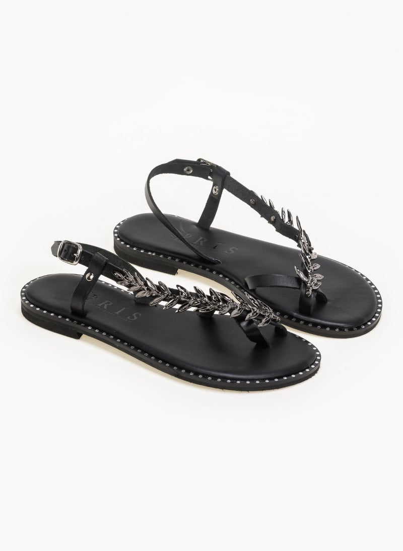 Σανδάλια δερμάτινα με διακσμητικό Iris Sandals
