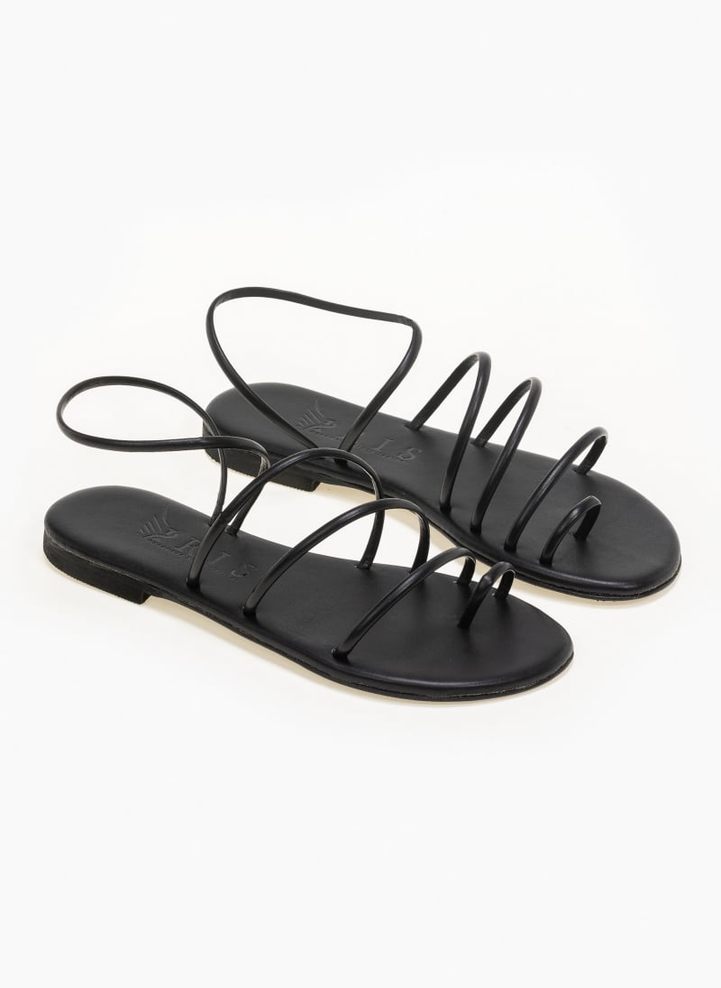 Σανδάλια δερμάτινα με λεπτά λουράκια Iris Sandals