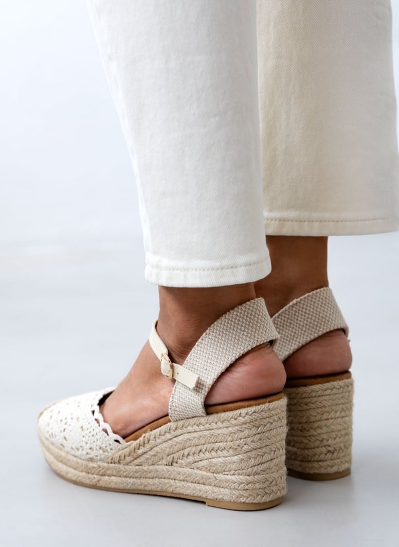 Εσπαντρίγιες platforms πλεκτές Erynn