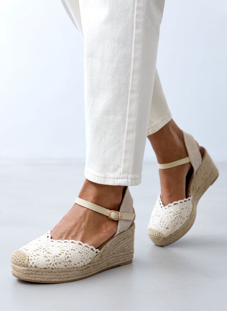 Εσπαντρίγιες platforms πλεκτές Erynn