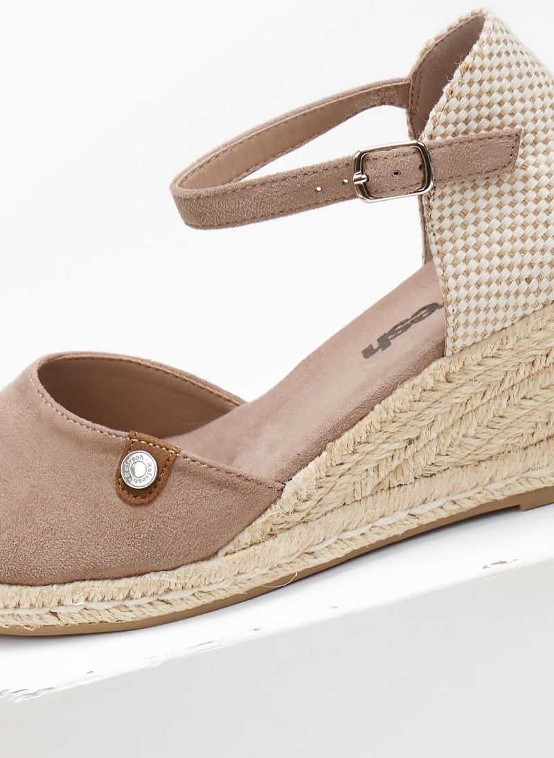 Εσπαντρίγιες platforms suede με μπαρέτα Refresh 171882