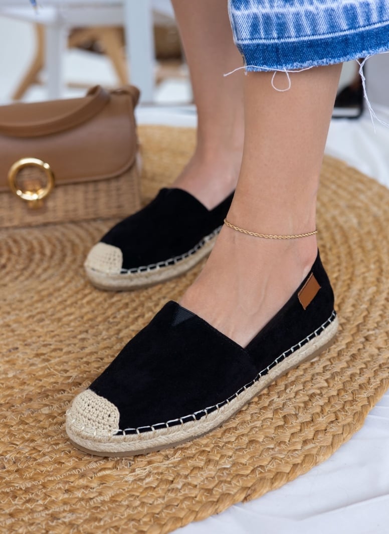 Εσπαντρίγιες suede με εξωτερική ραφή Erynn