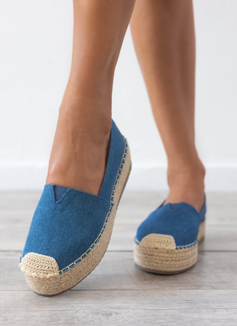 Εσπαντρίγιες υφασμάτινες flatform