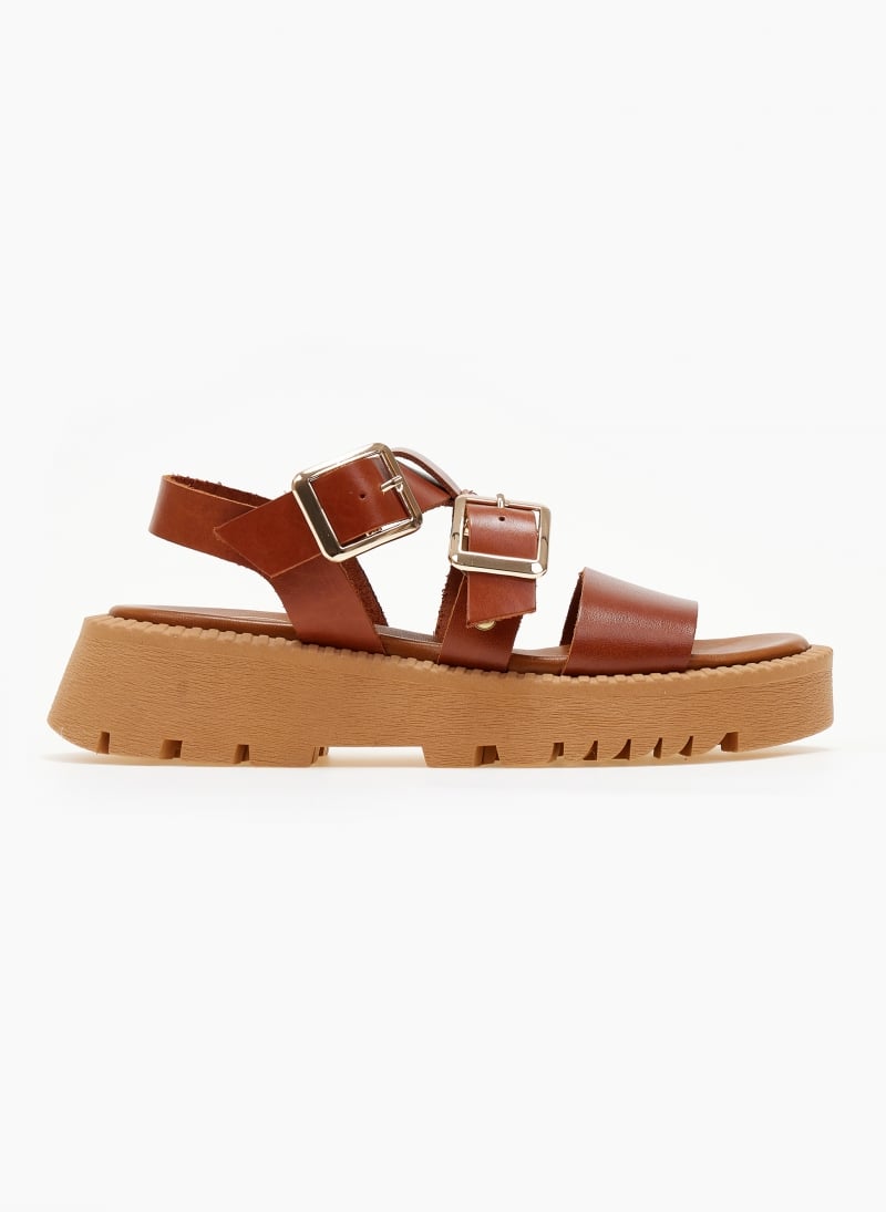 Flatforms δερμάτινα με τοκάδες TFP