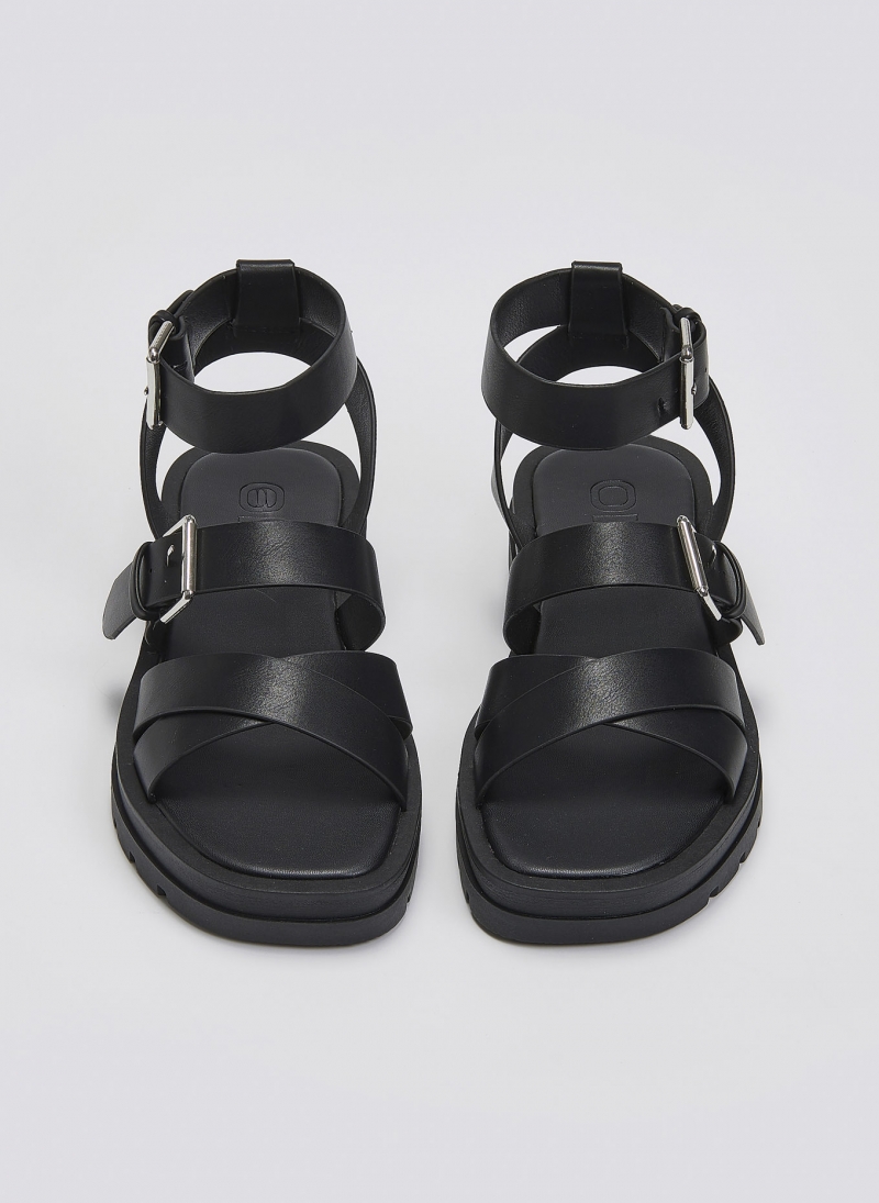 Flatforms σανδάλια crossover Only 15341272