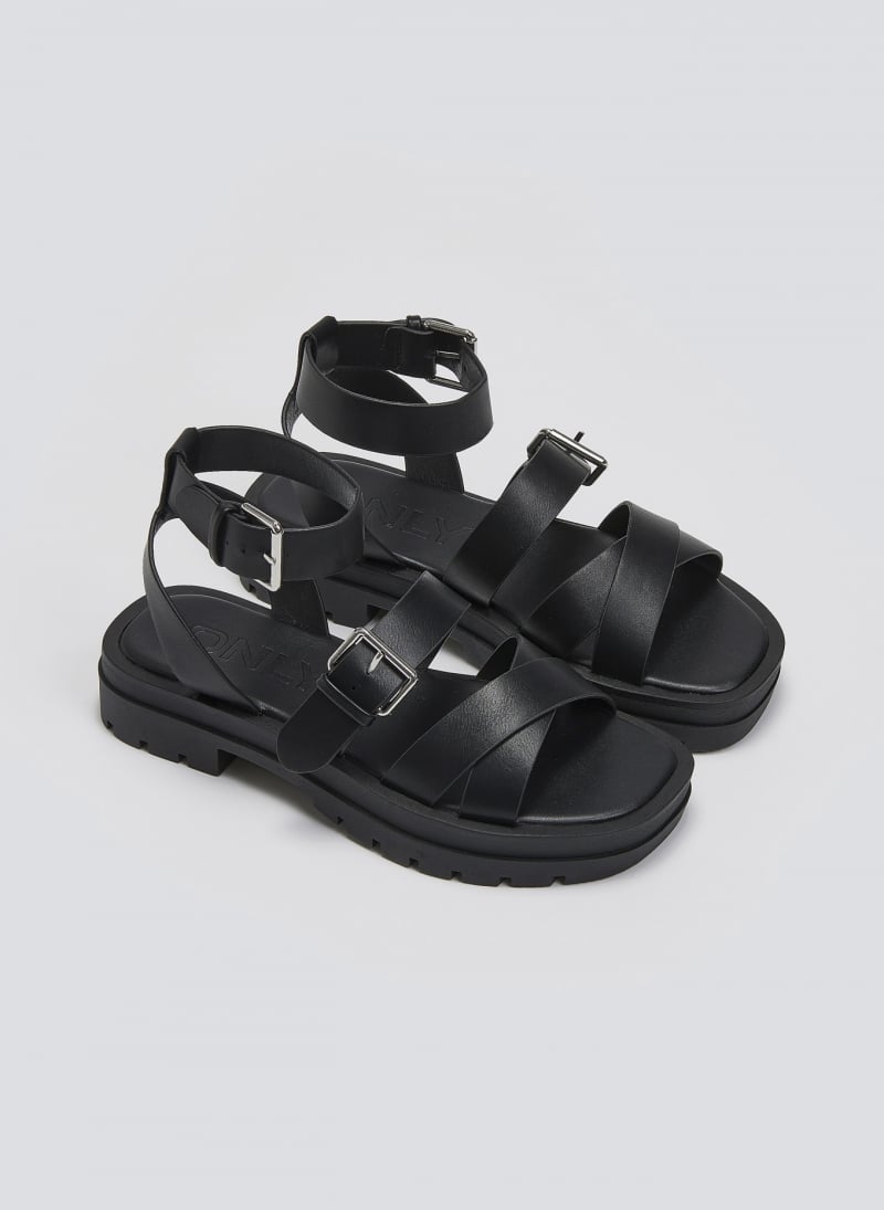Flatforms σανδάλια crossover Only 15341272