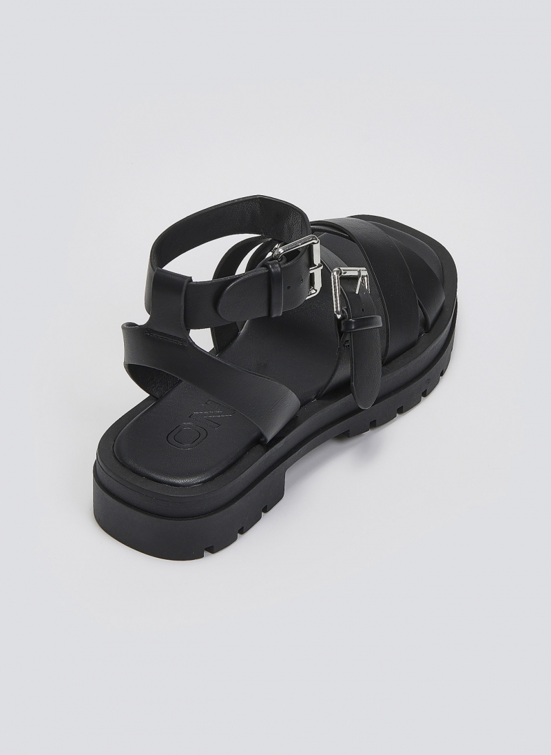 Flatforms σανδάλια crossover Only 15341272