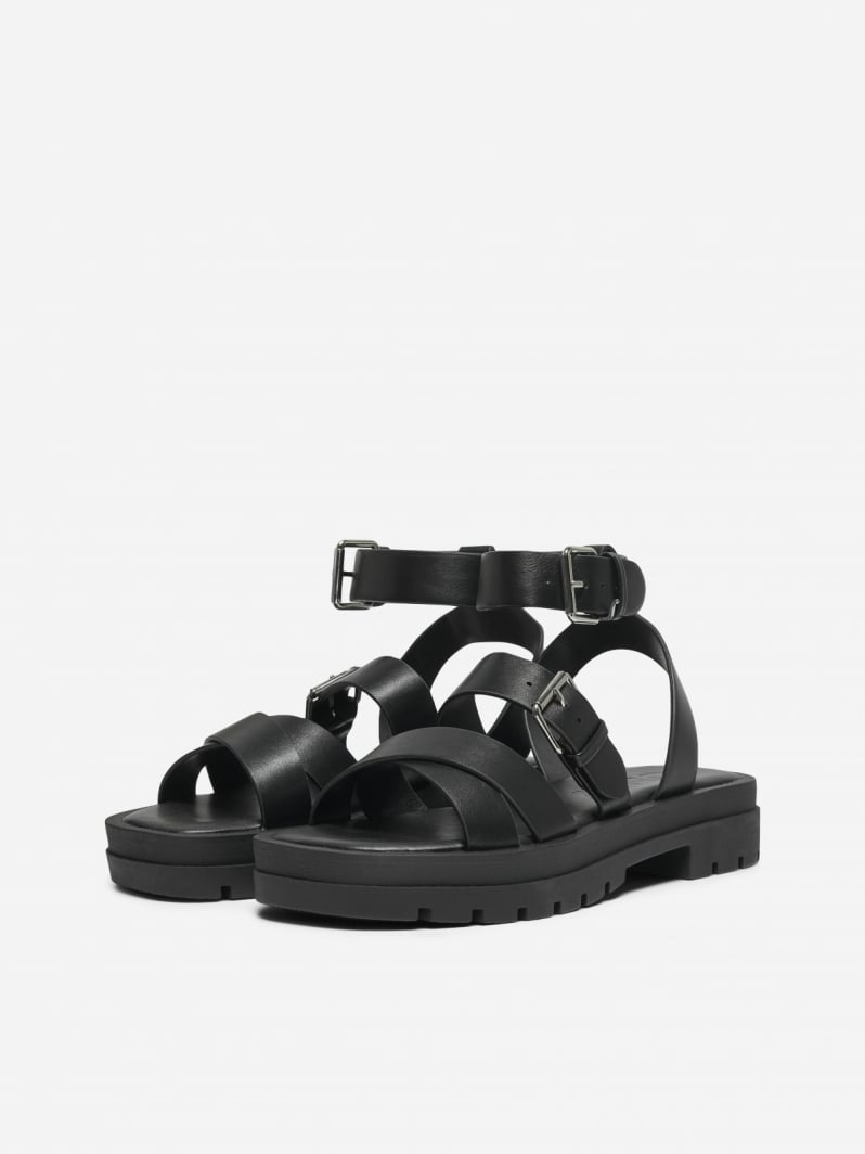 Flatforms σανδάλια crossover Only 15341272