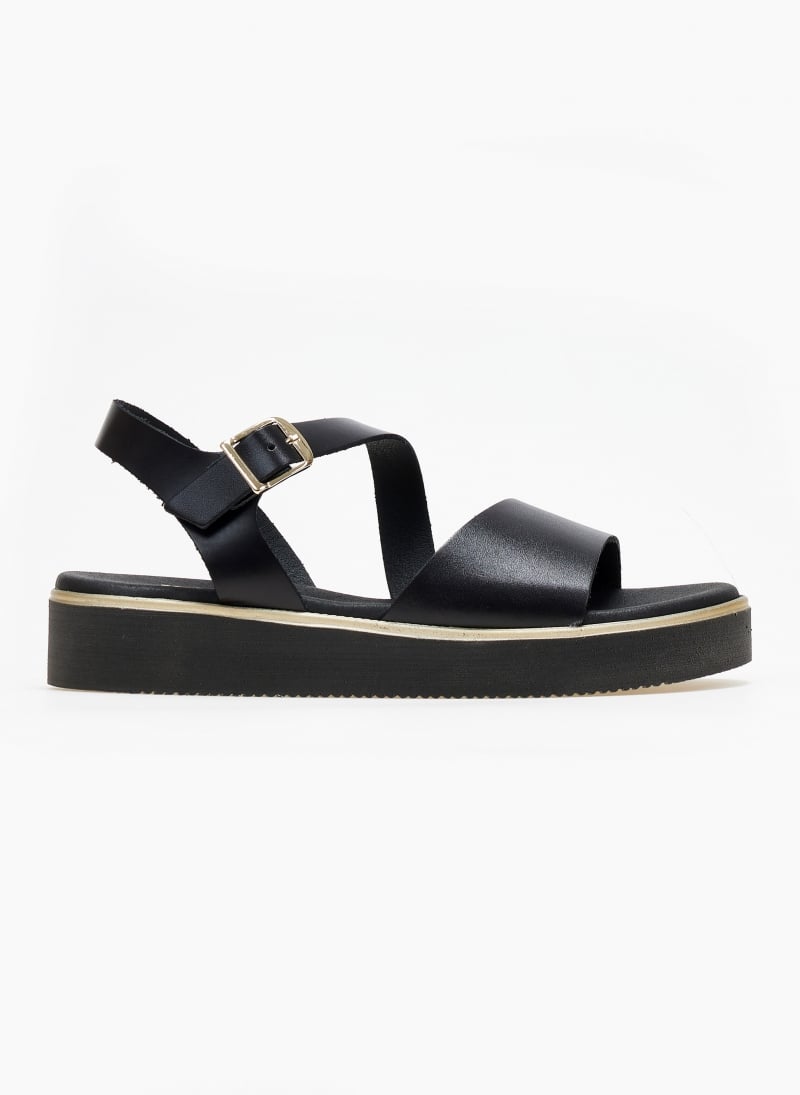 Flatforms σανδάλια δερμάτινα Ragazza 01186