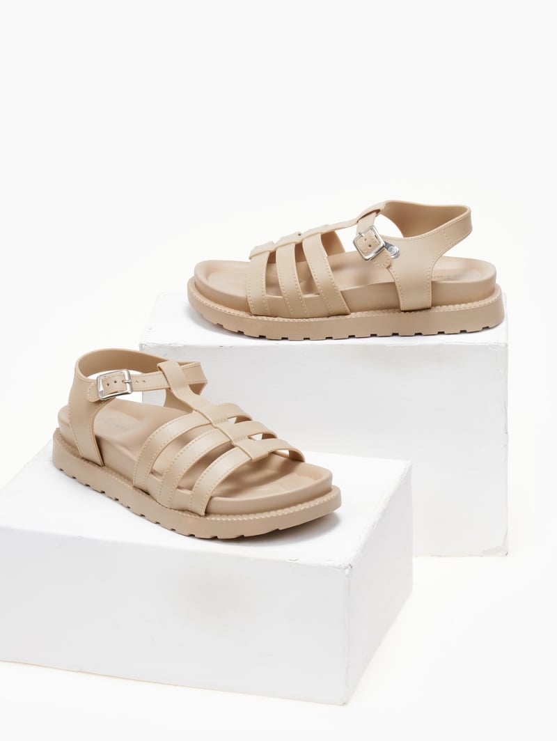 Flatforms σανδάλια gladiator