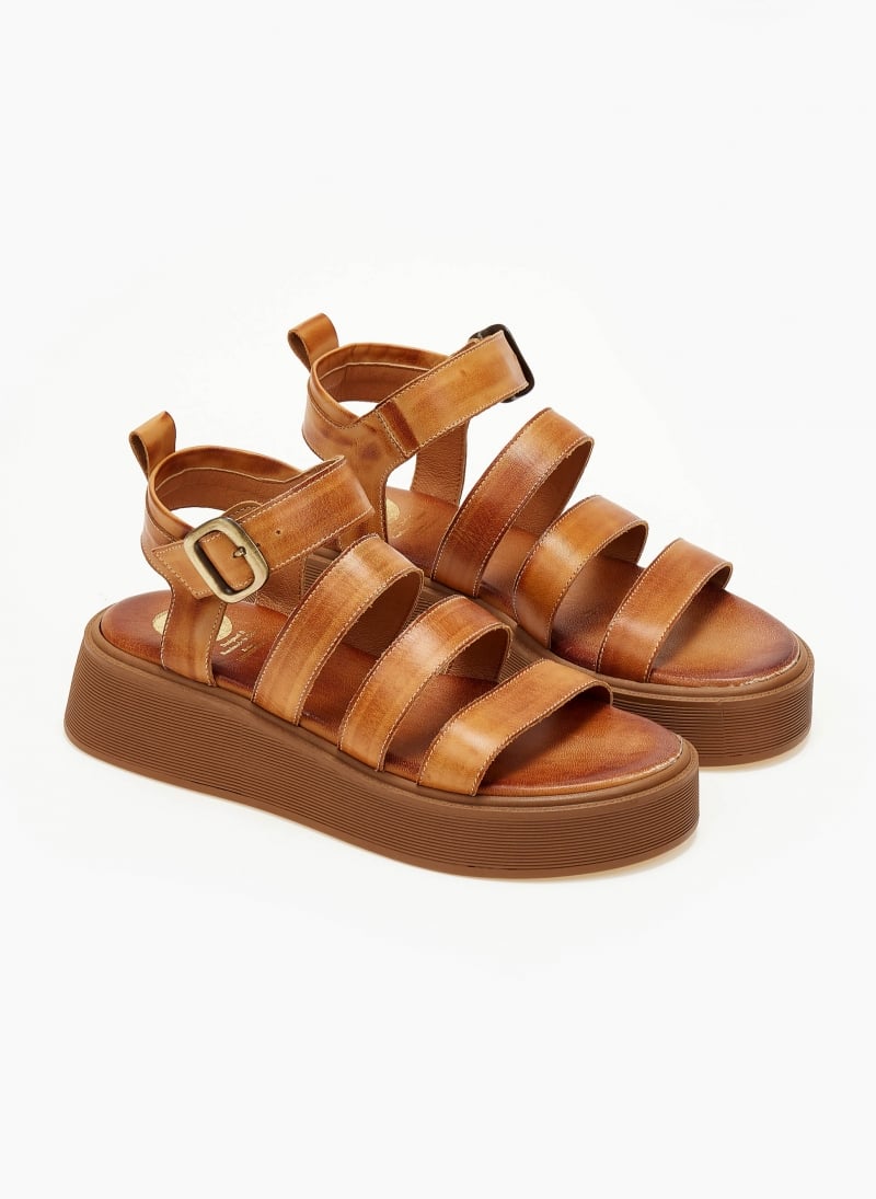 Flatforms σανδάλια με μπαρέτα TFP