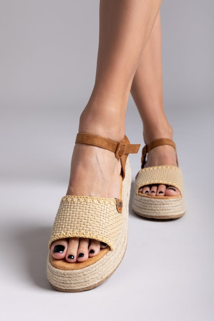 Flatforms σανδάλια με πλεκτό σχέδιο Refresh 172773