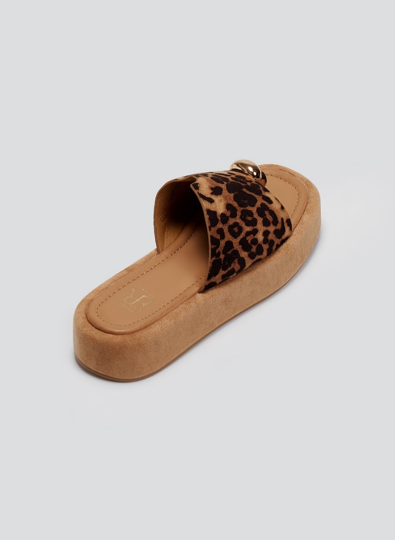 Flatforms σανδάλια suede ERYNN