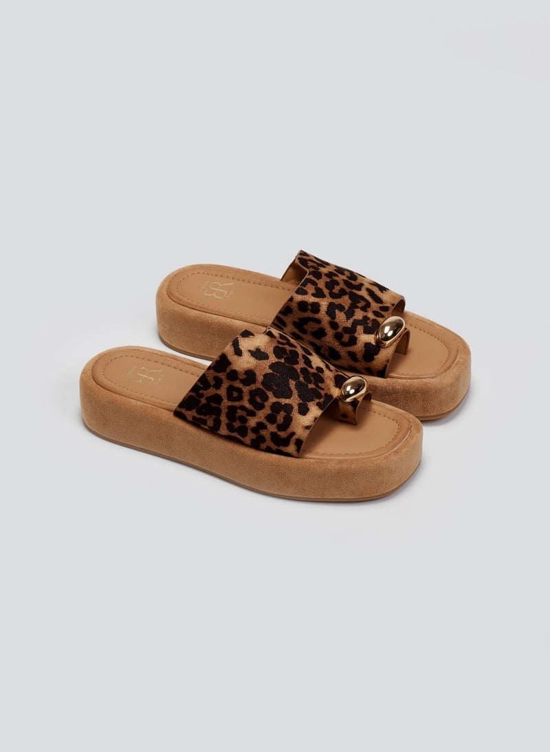 Flatforms σανδάλια suede ERYNN