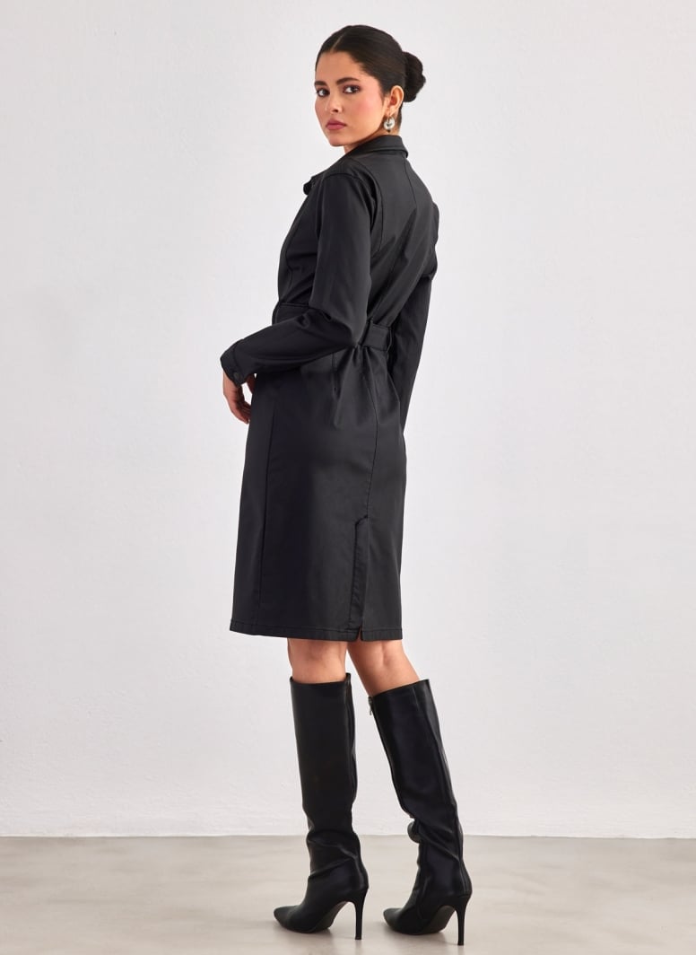 Φόρεμα δερματίνη με κουμπιά Vero Moda 10314000
