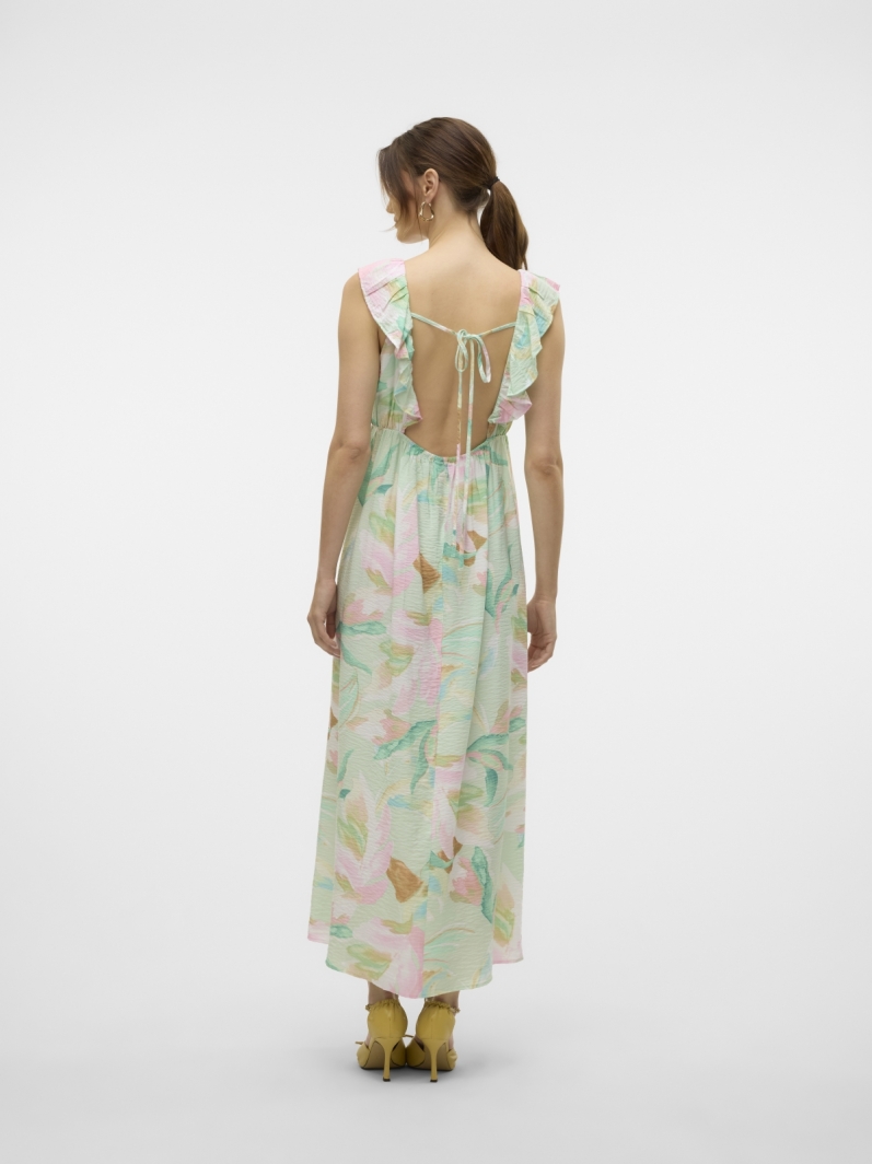 Φόρεμα με βολάν στους ώμους Vero Moda 10324125