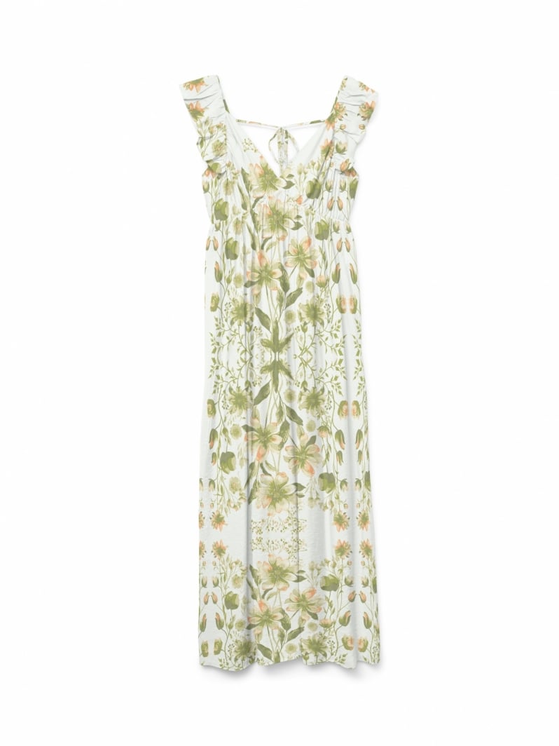 Φόρεμα με βολάν στους ώμους Vero Moda 10324125