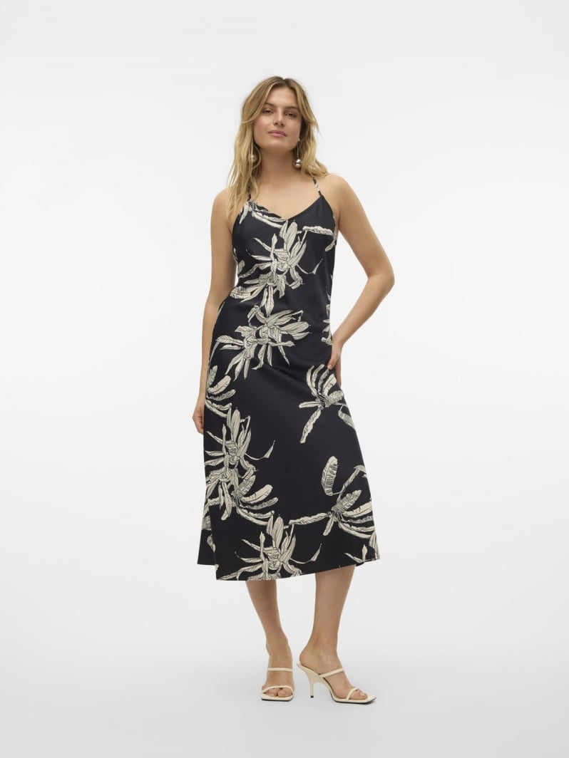 Φόρεμα σατέν με print Aware 10307622