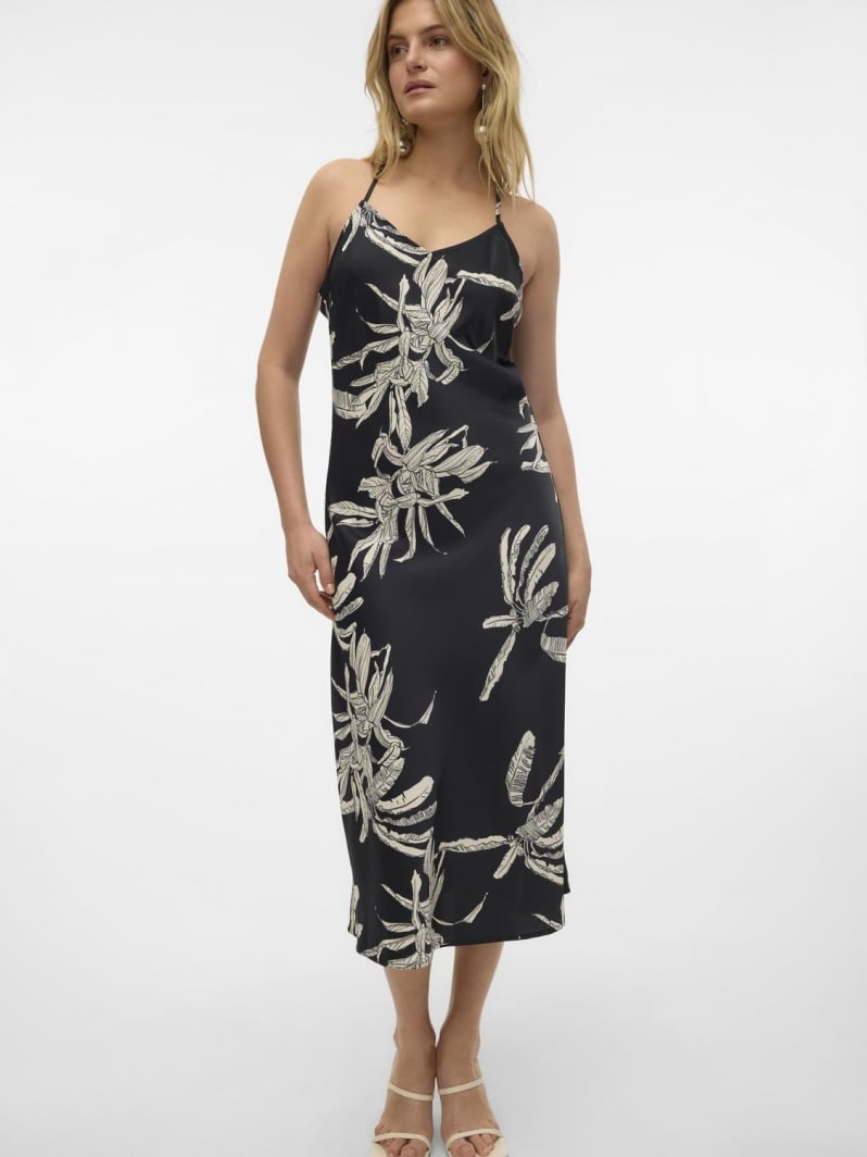Φόρεμα σατέν με print Aware 10307622