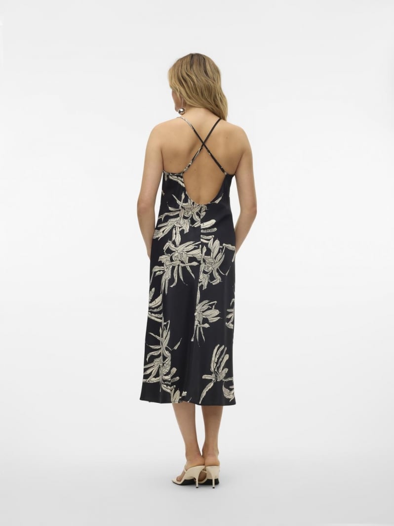 Φόρεμα σατέν με print Aware 10307622