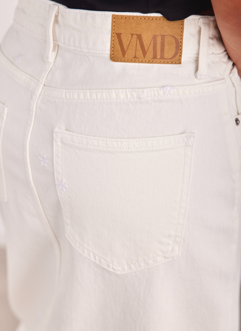 Φούστα denim με μαργαρίτες Vero Moda 10310429