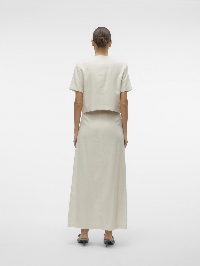 Φούστα λινή μάξι Vero Moda 10306699