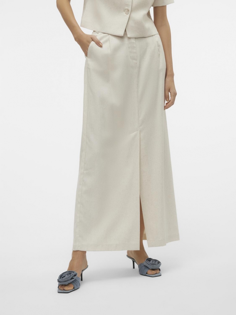 Φούστα λινή μάξι Vero Moda 10306699