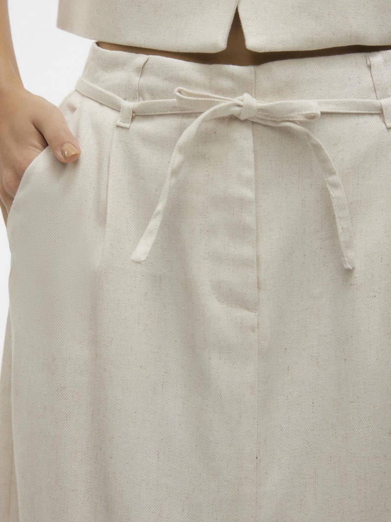 Φούστα λινή μάξι Vero Moda 10306699