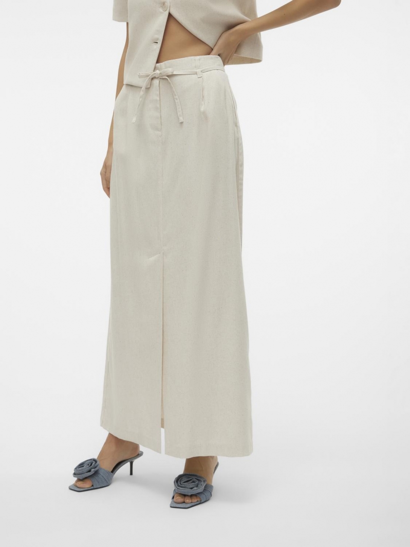Φούστα λινή μάξι Vero Moda 10306699