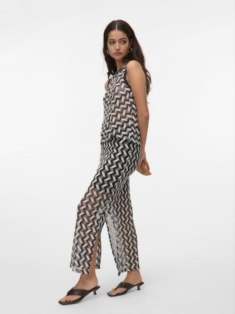 Φούστα μάξι crochet Vero Moda 10327093