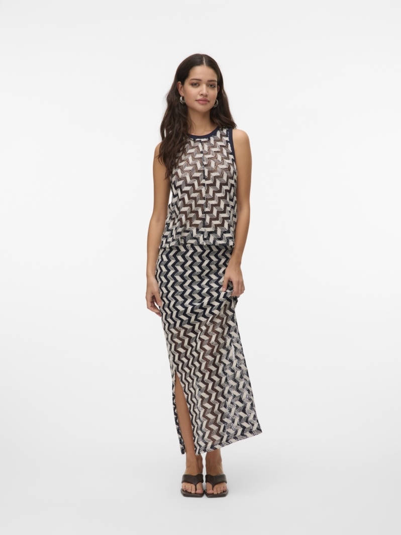 Φούστα μάξι crochet Vero Moda 10327093