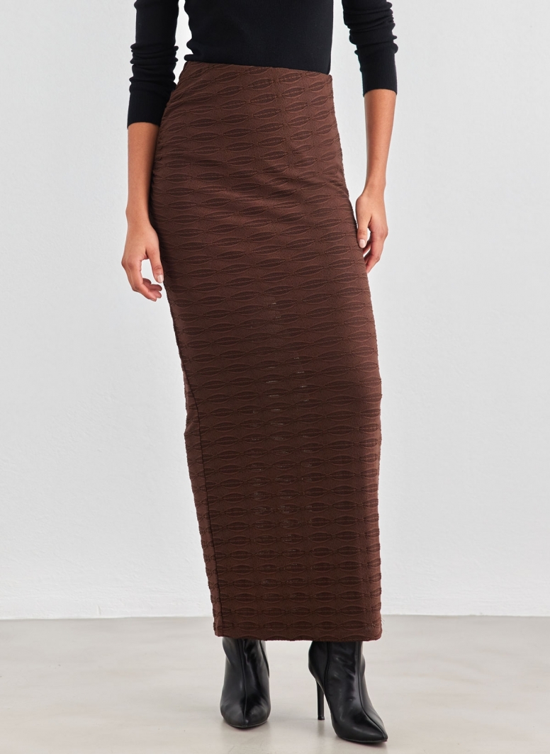 Φούστα μάξι με σούρα στο πλάι Vero Moda 10309750