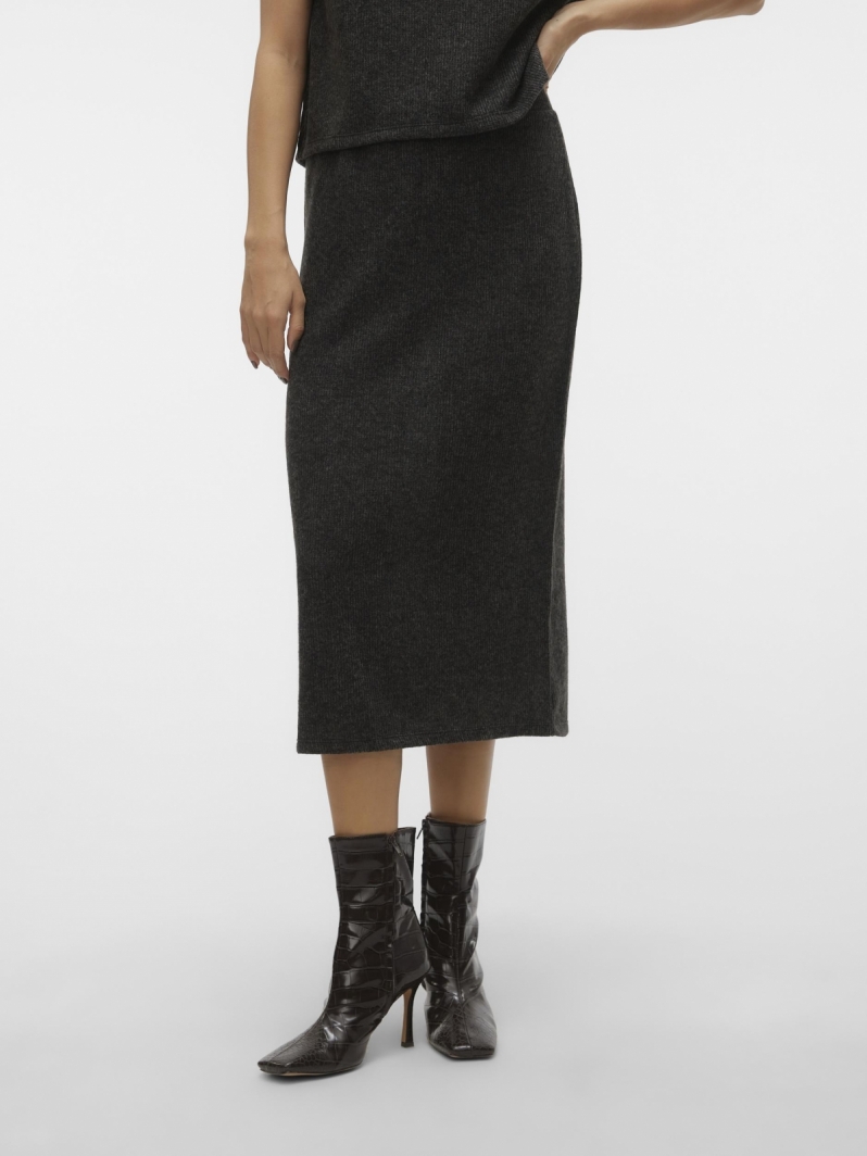 Φούστα πλεκτή μίντι Vero Moda 10299256