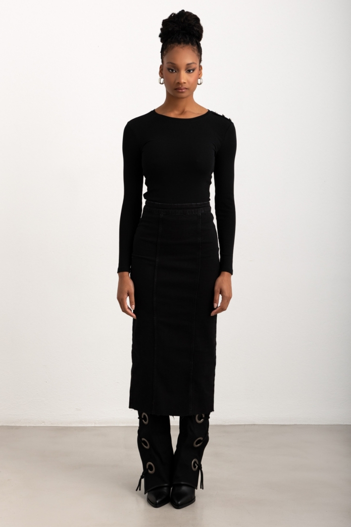 Φούστα τζιν ελαστική Vero Moda 10321775